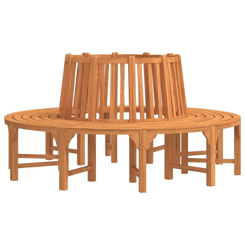 Casa si Gradina - Gradina si terasa - Mobilier exterior - Bancute de gradina - Banca de copac rotunda, Ø208 cm, lemn masiv de eucalipt - Infinity.ro