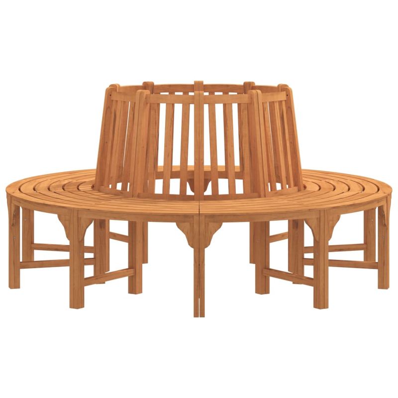 Casa si Gradina - Gradina si terasa - Mobilier exterior - Bancute de gradina - Banca de copac rotunda, Ø208 cm, lemn masiv de eucalipt - Infinity.ro