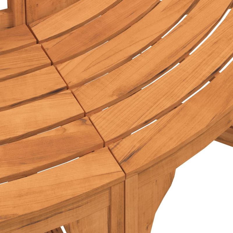 Casa si Gradina - Gradina si terasa - Mobilier exterior - Bancute de gradina - Banca de copac rotunda, Ø208 cm, lemn masiv de eucalipt - Infinity.ro