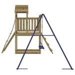 Jucarii, Copii si Bebe - Jucarii si jocuri - Jucarii de exterior - Spatii de joaca si accesorii - Set de joaca pentru exterior, lemn de pin impregnat - Infinity.ro