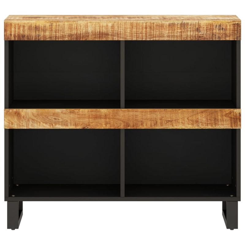 Casa si Gradina - Mobilier - Comode si corpuri - Noptiere - Dulap lateral, 85x33x75 cm, lemn masiv de mango, maro deschis - Infinity.ro