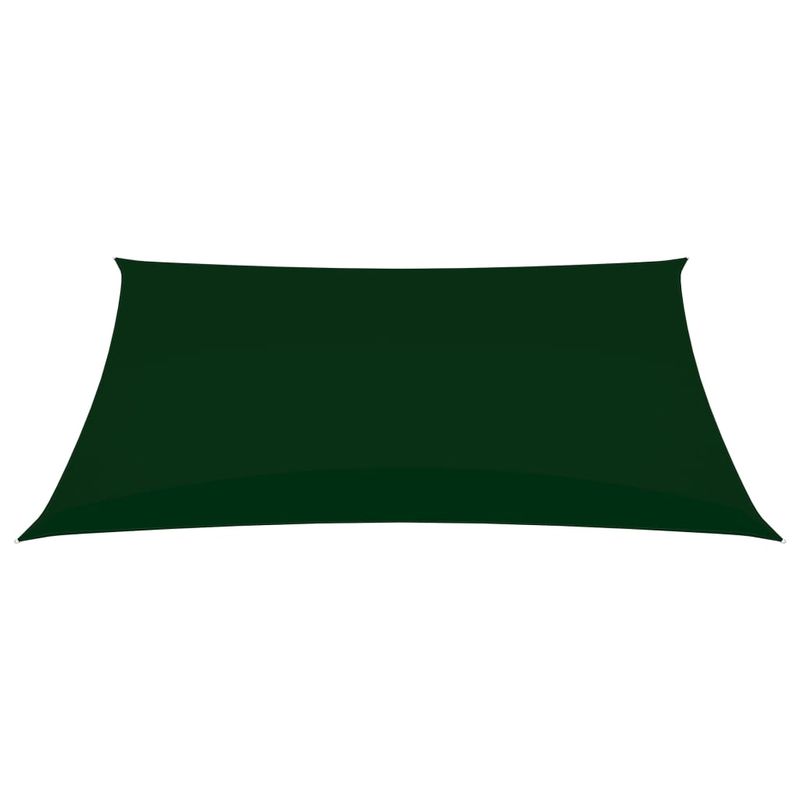 Casa si Gradina - Gradina si terasa - Umbrele si pavilioane - Umbrele - Parasolar din tesatura oxford, 5 m tesatura oxford dreptunghiular, verde închis, mărime 2x4.5 m - Infinity.ro