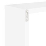 Casa si Gradina - Mobilier - Biblioteci si rafturi - Rafturi - Rafturi de perete cub, 6 buc., alb, 30x15x30 cm - Infinity.ro