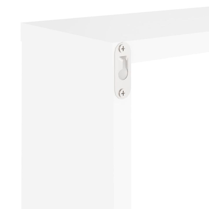Casa si Gradina - Mobilier - Biblioteci si rafturi - Rafturi - Rafturi de perete cub, 6 buc., alb, 30x15x30 cm - Infinity.ro