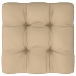 Casa si Gradina - Gradina si terasa - Mobilier exterior - Canapele si fotolii gradina - Otoman de gradina din paleti, gri, lemn de pin impregnat - Infinity.ro