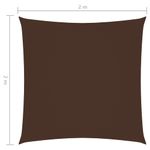 Casa si Gradina - Gradina si terasa - Umbrele si pavilioane - Umbrele - Parasolar din tesatura oxford, maro, 2x2 m, tesatura oxford, patrat - Infinity.ro