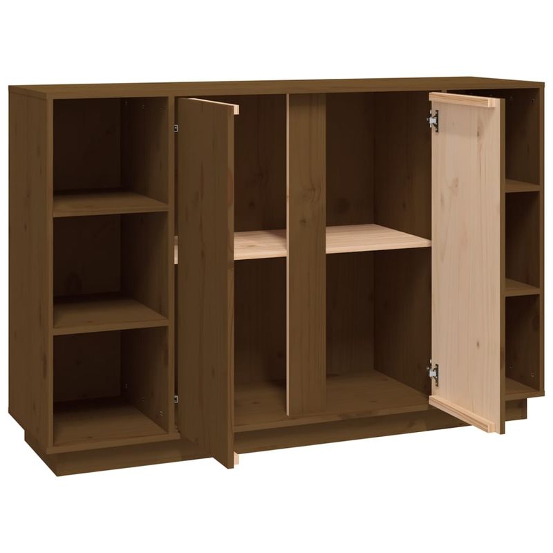 Casa si Gradina - Mobilier - Comode si corpuri - Comode - Servanta, maro miere, 120x35x80 cm, lemn masiv de pin - Infinity.ro