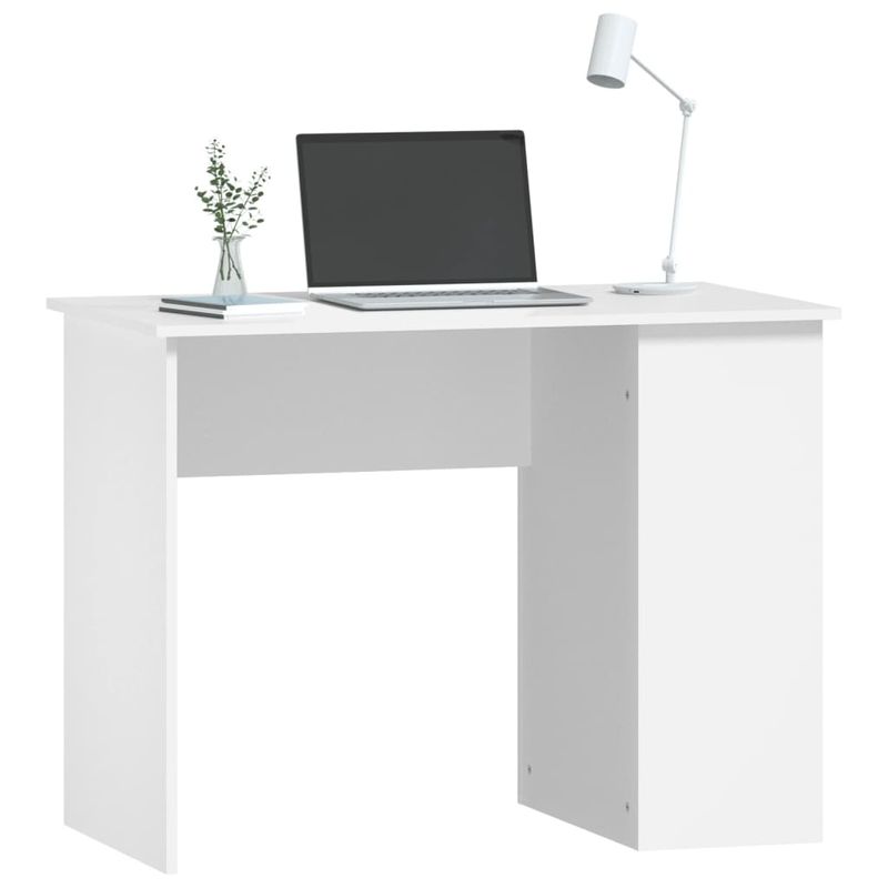 Casa si Gradina - Mobilier - Mese si birouri - Birouri - Birou, alb, 100x55x75 cm, lemn prelucrat - Infinity.ro