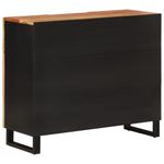 Casa si Gradina - Mobilier - Comode si corpuri - Comode - Servanta cu 2 usi, 90x33x75 cm, lemn masiv de acacia - Infinity.ro