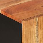 Casa si Gradina - Mobilier - Comode si corpuri - Comode - Servanta cu 2 usi, 90x33x75 cm, lemn masiv de acacia - Infinity.ro