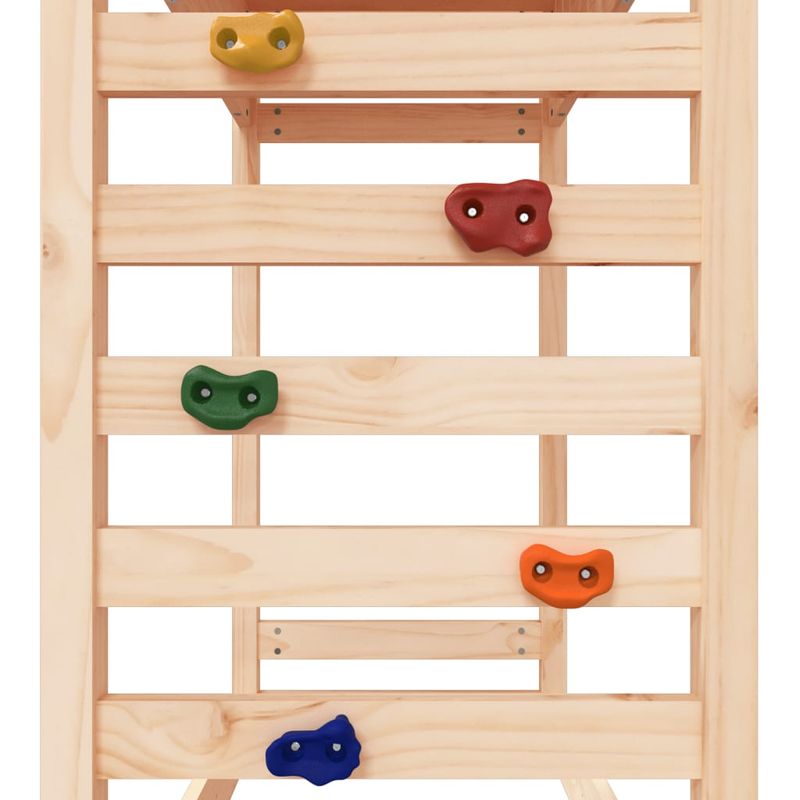 Jucarii, Copii si Bebe - Jucarii si jocuri - Jucarii de exterior - Spatii de joaca si accesorii - Set de joaca pentru exterior, lemn masiv de pin - Infinity.ro