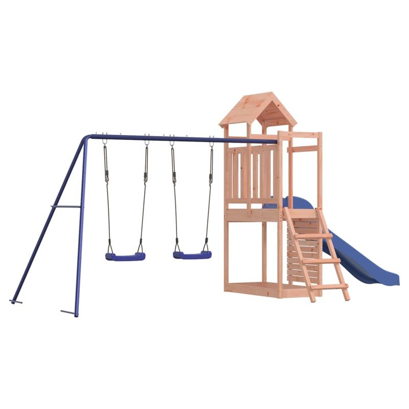 Jucarii, Copii si Bebe - Jucarii si jocuri - Jucarii de exterior - Spatii de joaca si accesorii - Set de joaca pentru exterior, lemn masiv de douglas - Infinity.ro