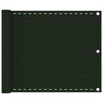 Casa si Gradina - Gradina si terasa - Umbrele si pavilioane - Umbrele - Prelata pentru balcon din HDPE , verde inchis, 75x300 cm, HDPE - Infinity.ro