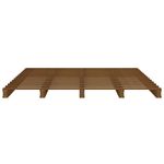 Casa si Gradina - Mobilier - Paturi si accesorii - Paturi - Pat din paleti, maro miere, 120x200 cm, lemn masiv de pin - Infinity.ro