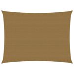 Casa si Gradina - Gradina si terasa - Umbrele si pavilioane - Umbrele - Panza dreptunghiulara pentru parasolar, gri taupe, 3,5x4,5 m, HDPE, 160 g/m² - Infinity.ro