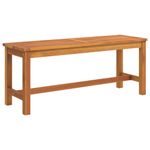 Casa si Gradina - Gradina si terasa - Mobilier exterior - Bancute de gradina - Banca de gradina , 110x35x45 cm, lemn masiv de acacia - Infinity.ro