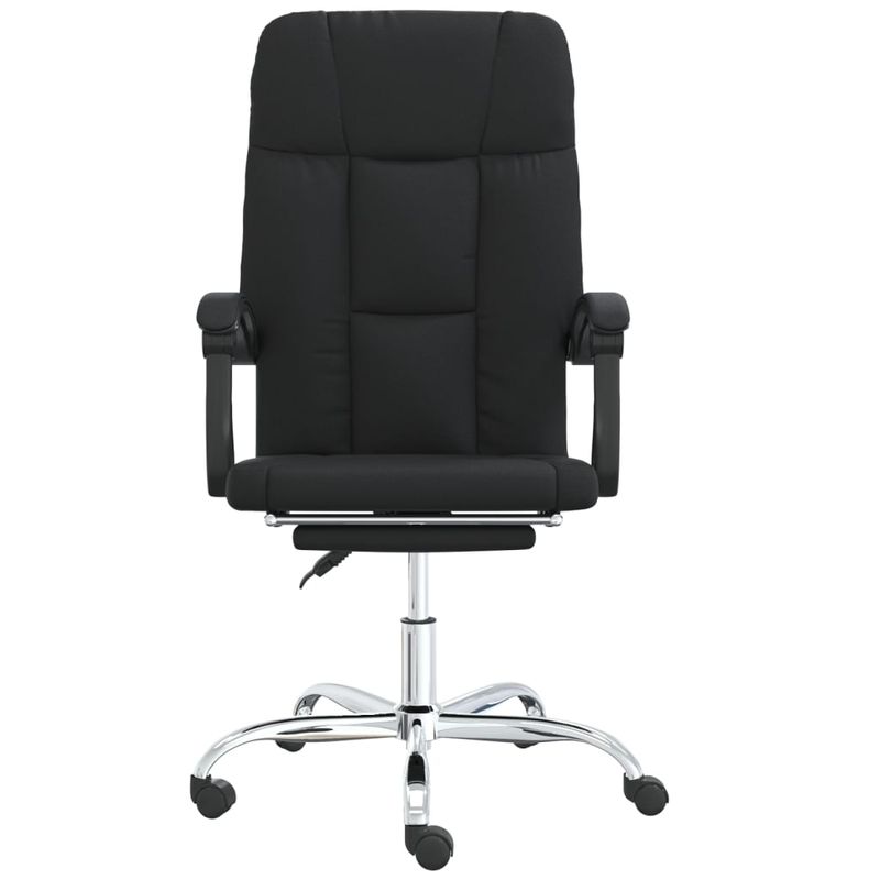 Casa si Gradina - Mobilier - Scaune si fotolii - Scaune - Scaun de birou rabatabil, negru, piele ecologica - Infinity.ro