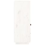 Casa si Gradina - Mobilier - Comode si corpuri - Corpuri bucatarie - Dulap inalt, alb, 34x40x108,5 cm, lemn masiv de pin - Infinity.ro