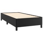 Casa si Gradina - Mobilier - Paturi si accesorii - Paturi - Cadru de pat, negru, 80x200 cm, piele ecologica - Infinity.ro