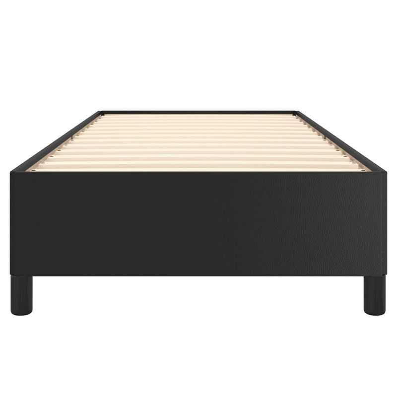 Casa si Gradina - Mobilier - Paturi si accesorii - Paturi - Cadru de pat, negru, 80x200 cm, piele ecologica - Infinity.ro