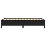 Casa si Gradina - Mobilier - Paturi si accesorii - Paturi - Cadru de pat, negru, 80x200 cm, piele ecologica - Infinity.ro