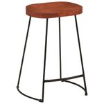 Casa si Gradina - Mobilier - Scaune si fotolii - Scaune - Scaune de bar Gavin 2 buc. 45x40x63 cm lemn masiv de mango - Infinity.ro