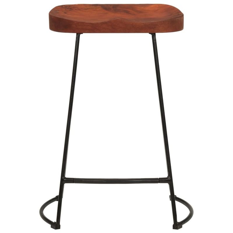Casa si Gradina - Mobilier - Scaune si fotolii - Scaune - Scaune de bar Gavin 2 buc. 45x40x63 cm lemn masiv de mango - Infinity.ro