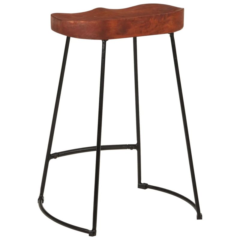 Casa si Gradina - Mobilier - Scaune si fotolii - Scaune - Scaune de bar Gavin 2 buc. 45x40x63 cm lemn masiv de mango - Infinity.ro