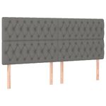 Casa si Gradina - Mobilier - Paturi si accesorii - Accesorii paturi - Tablie de pat, stejar sonoma, 135 cm, fier si lemn prelucrat - Infinity.ro