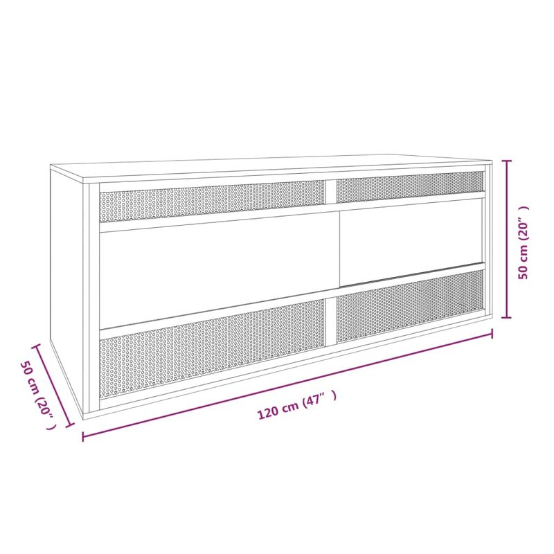 Petshop - Accesorii petshop - Acvaristica si teraristica - Acvarii si terarii - Terariu, 120x50x50 cm, lemn prelucrat - Infinity.ro