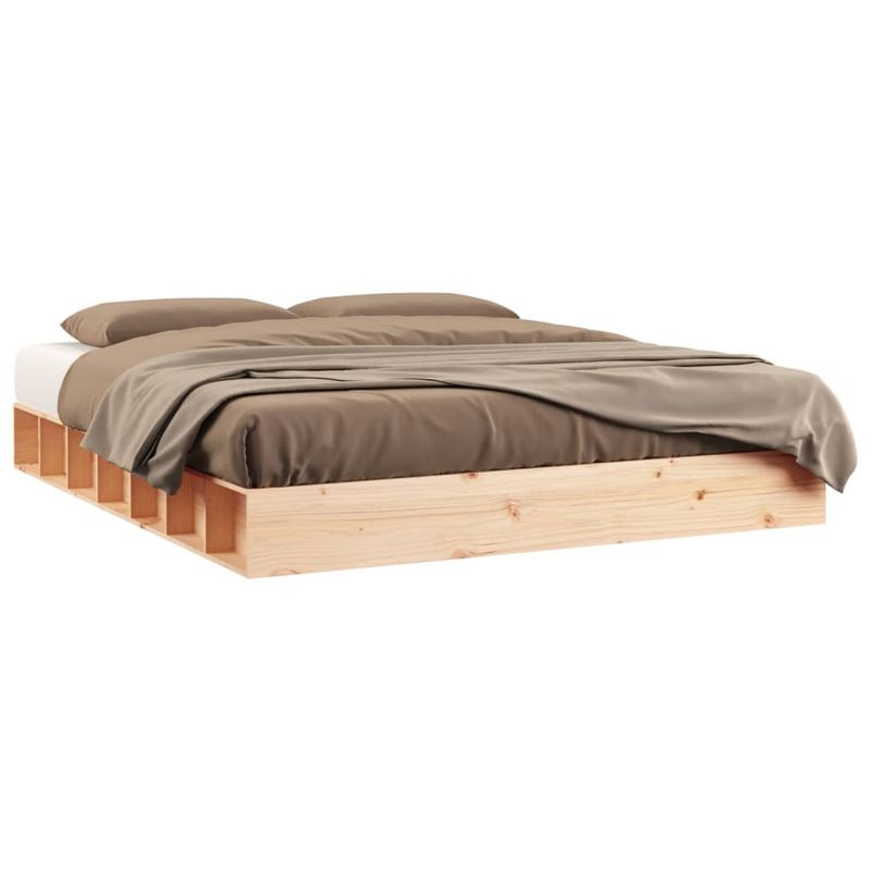 Casa si Gradina - Mobilier - Paturi si accesorii - Paturi - Cadru de pat, Super King, 180x200 cm, lemn masiv - Infinity.ro