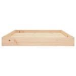 Petshop - Accesorii petshop - Culcusuri si custi - Culcusuri si saltele - Pat pentru caini, 101,5x74x9 cm, lemn masiv de pin - Infinity.ro