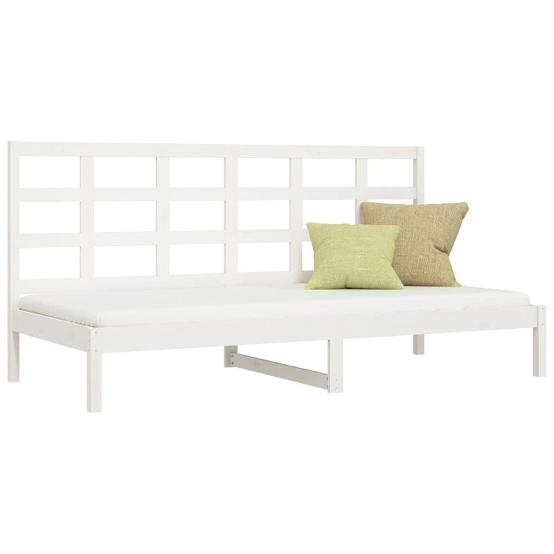 Casa si Gradina - Mobilier - Paturi si accesorii - Paturi - Pat de zi, alb, 90x200 cm, lemn masiv de pin - Infinity.ro