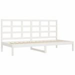 Casa si Gradina - Mobilier - Paturi si accesorii - Paturi - Pat de zi, alb, 90x200 cm, lemn masiv de pin - Infinity.ro