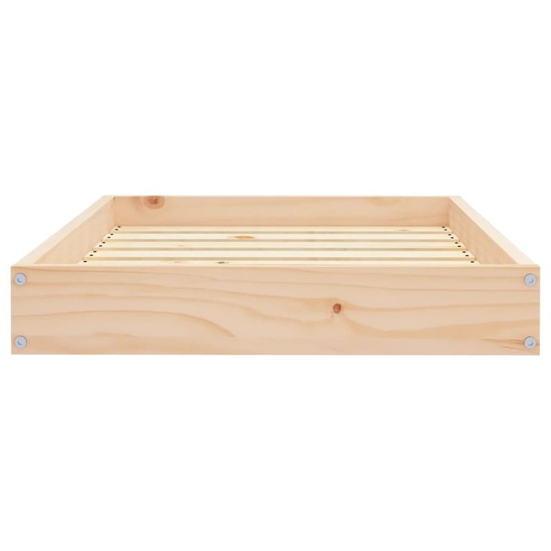 Petshop - Accesorii petshop - Culcusuri si custi - Culcusuri si saltele - Pat pentru caini, 71,5x54x9 cm, lemn masiv de pin - Infinity.ro