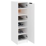 Casa si Gradina - Mobilier - Organizare si depozitare - Organizator incaltaminte - Pantofar, alb, 30x35x100 cm, lemn compozit - Infinity.ro