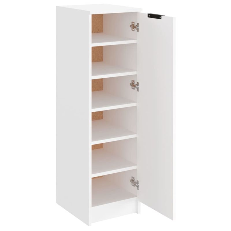 Casa si Gradina - Mobilier - Organizare si depozitare - Organizator incaltaminte - Pantofar, alb, 30x35x100 cm, lemn compozit - Infinity.ro