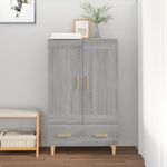 Casa si Gradina - Mobilier - Comode si corpuri - Corpuri bucatarie - Dulap inalt, gri sonoma, 70x31x115 cm, lemn compozit - Infinity.ro