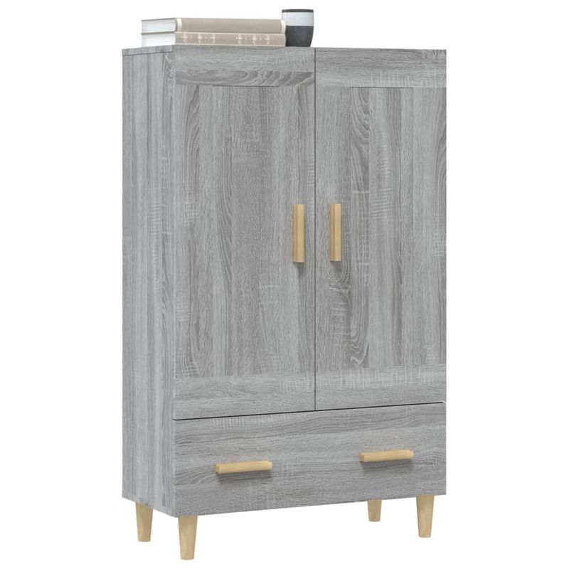 Casa si Gradina - Mobilier - Comode si corpuri - Corpuri bucatarie - Dulap inalt, gri sonoma, 70x31x115 cm, lemn compozit - Infinity.ro