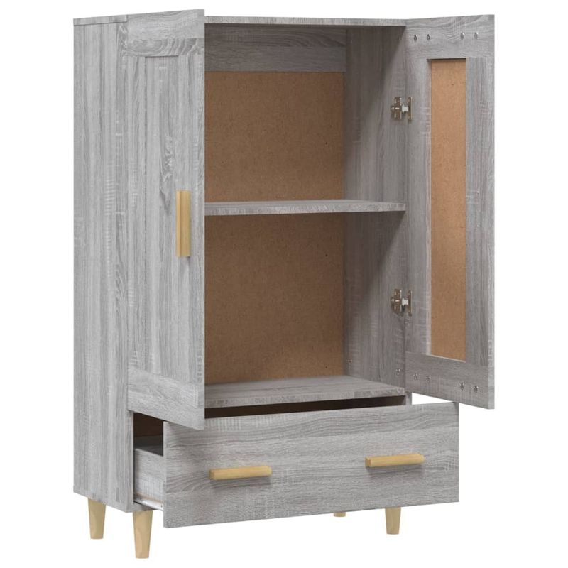 Casa si Gradina - Mobilier - Comode si corpuri - Corpuri bucatarie - Dulap inalt, gri sonoma, 70x31x115 cm, lemn compozit - Infinity.ro