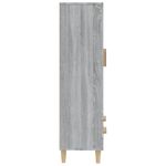 Casa si Gradina - Mobilier - Comode si corpuri - Corpuri bucatarie - Dulap inalt, gri sonoma, 70x31x115 cm, lemn compozit - Infinity.ro