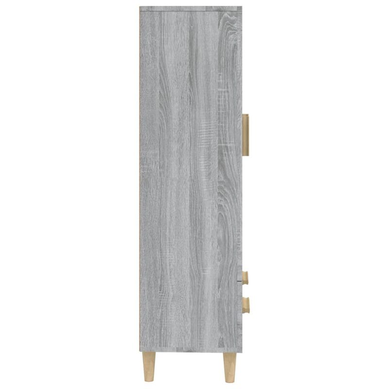 Casa si Gradina - Mobilier - Comode si corpuri - Corpuri bucatarie - Dulap inalt, gri sonoma, 70x31x115 cm, lemn compozit - Infinity.ro