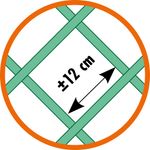 Casa si Gradina - Gradina si terasa - Decoratiuni exterior - Arcade - Nature Spalier de gradina, verde, 50 x 150 cm, lemn - Infinity.ro