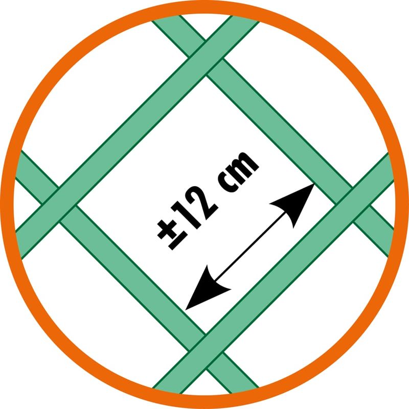 Casa si Gradina - Gradina si terasa - Decoratiuni exterior - Arcade - Nature Spalier de gradina, verde, 50 x 150 cm, lemn - Infinity.ro