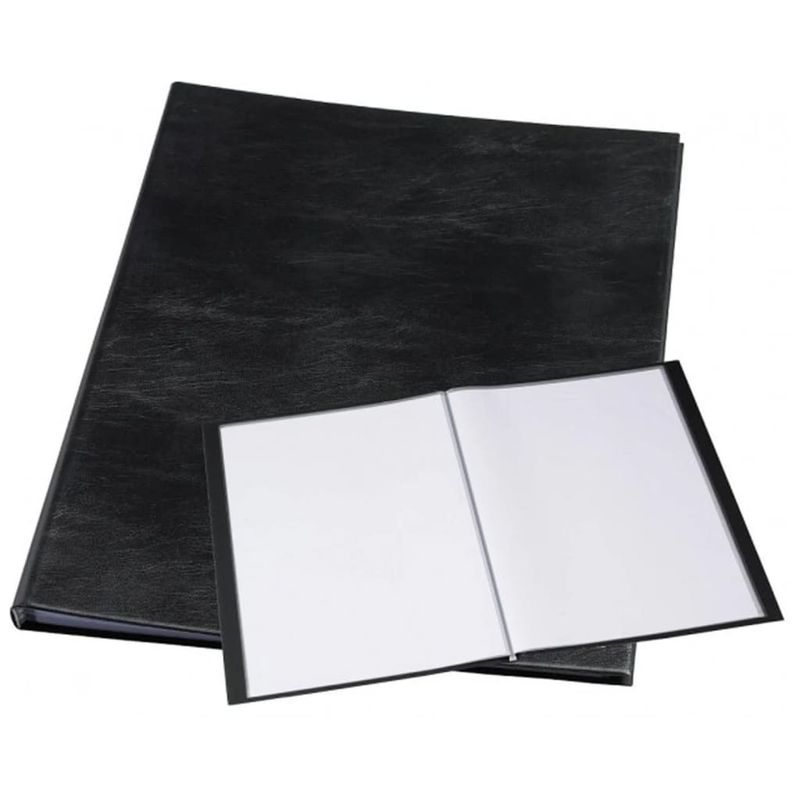 Carti si Birotica - Birotica - Accesorii de birou - Mape si dosare - rillstab Album de prezentare A3, 24 folii, negru - Infinity.ro