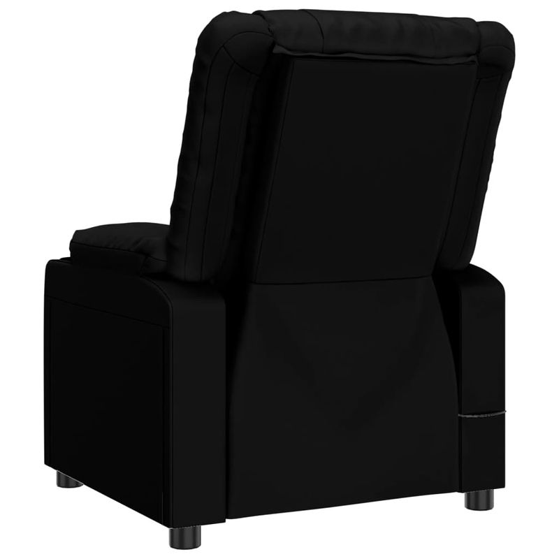 Casa si Gradina - Mobilier - Scaune si fotolii - Fotolii - Fotoliu rabatabil electric, negru, piele ecologica - Infinity.ro