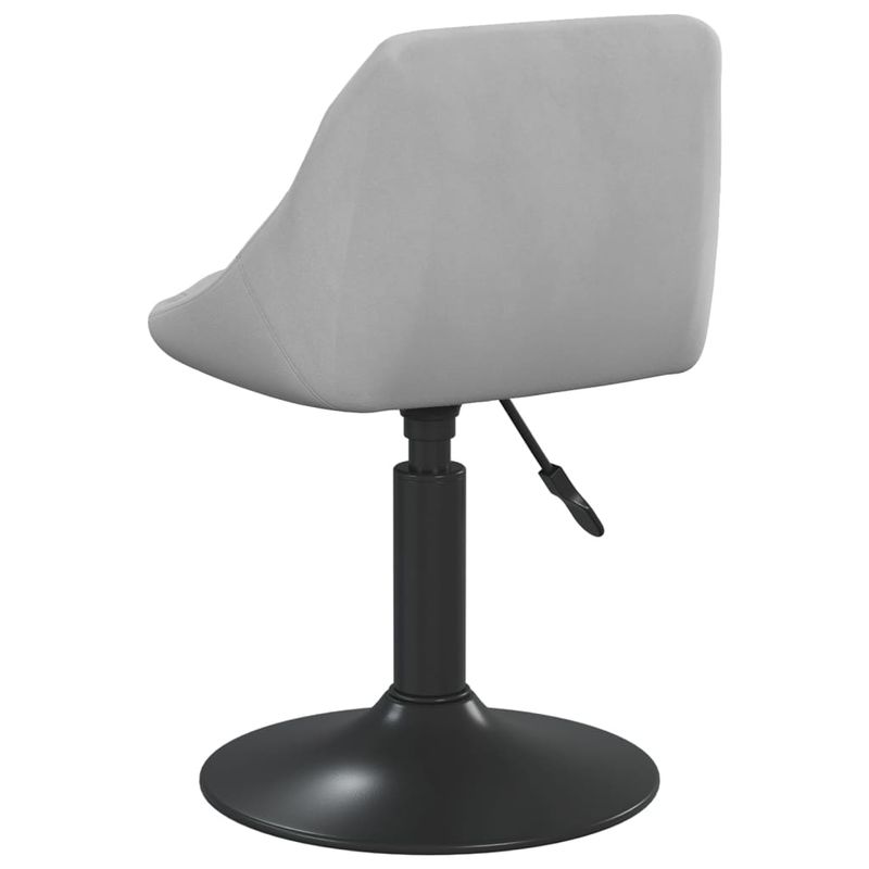 Casa si Gradina - Mobilier - Scaune si fotolii - Scaune - Scaun de bar, gri deschis, catifea - Infinity.ro