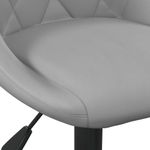 Casa si Gradina - Mobilier - Scaune si fotolii - Scaune - Scaun de bar, gri deschis, catifea - Infinity.ro