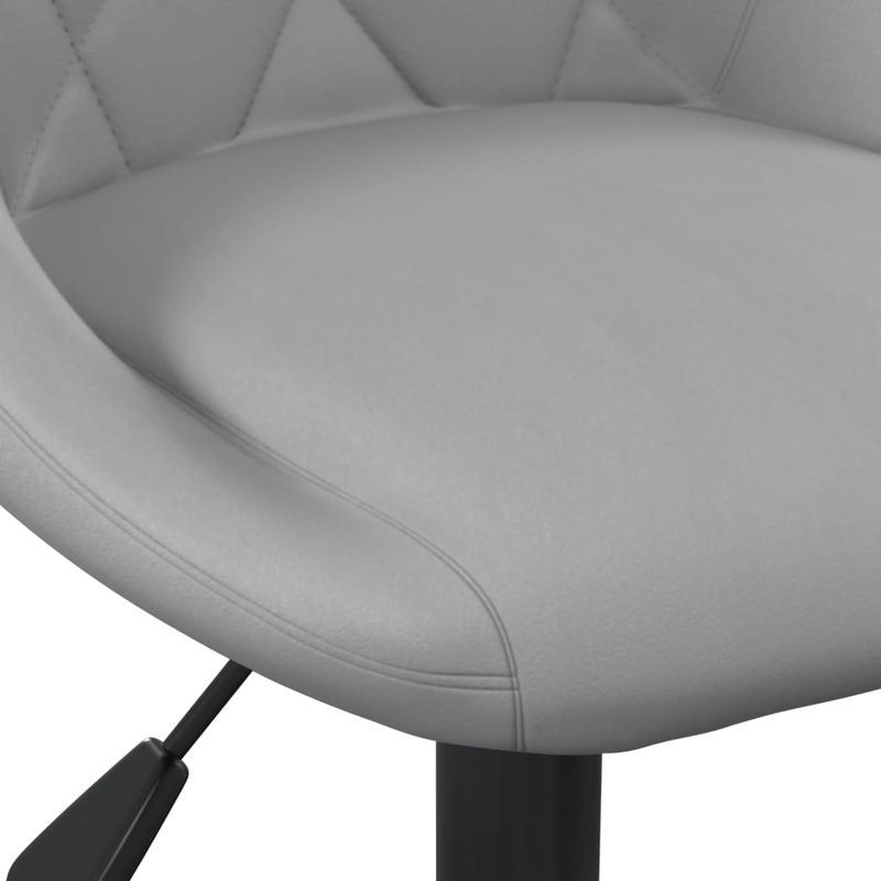 Casa si Gradina - Mobilier - Scaune si fotolii - Scaune - Scaun de bar, gri deschis, catifea - Infinity.ro