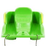 Sport si Outdoor - Sporturi de iarna - Sanius - Sanie cu frane, verde, 87x40x18 cm, polipropilena - Infinity.ro